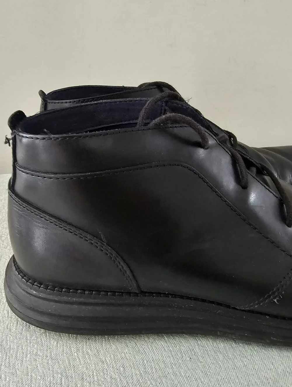 Cole Haan Men's Originalgrand Remastered Bkack Waterproof Chukka Boot
